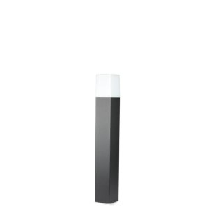 Słupek Ogrodowy V-TAC GU10 Kwadrat Aluminium Czarny 80x80x500mm IP54 VT-7614 3 Lata Gwarancji