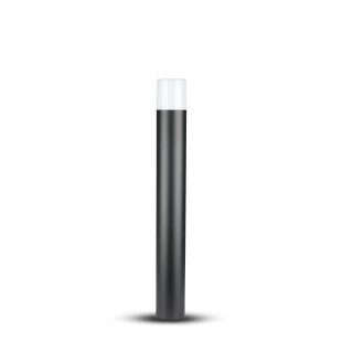 Słupek Ogrodowy V-TAC GU10 Okrągły Aluminium Czarny 80x80x500mm IP54 VT-7617 3 Lata Gwarancji