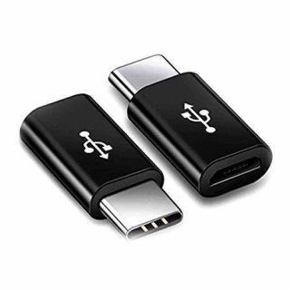 Adaptor Przejściówka Micro USB do Type C Czarny V-TAC VT-5149