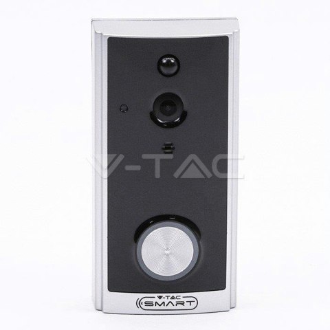 Dzwonek SMART Video Czarny 720P 75x40x143mm V-TAC VT-5412