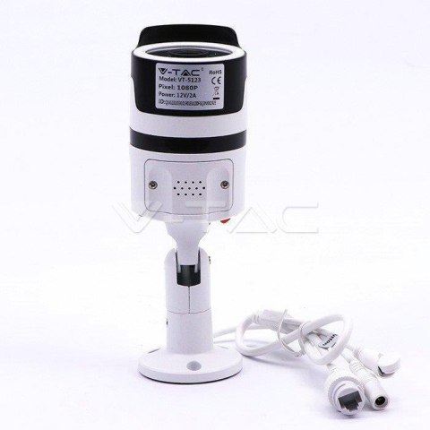 Kamera WiFi V-TAC 1080P Zewnętrzna/Wewnętrzna Lan Port: RJ-45 VT-5123