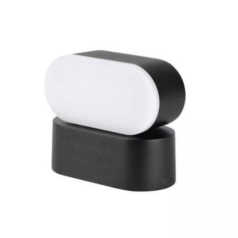 Kinkiet Ścienny V-TAC 6W LED Czarny IP65 Obrotowy 350st VT-816 3000K 660lm
