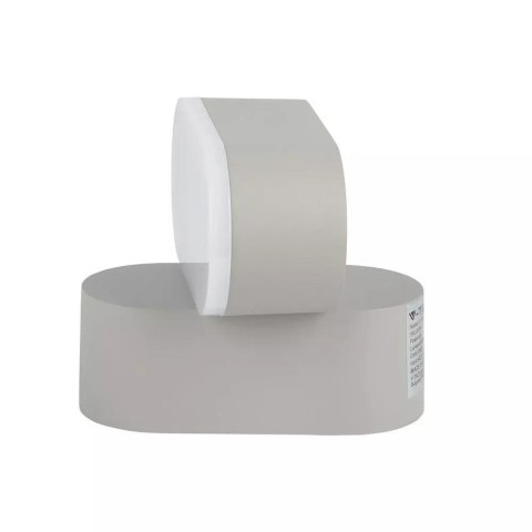 Kinkiet Ścienny V-TAC 6W LED Szary IP65 Obrotowy 350st VT-816 3000K 660lm