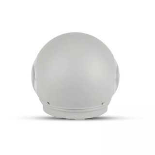 Kinkiet Ścienny V-TAC 6W LED Szary Okrągły IP65 VT-836 3000K 660lm