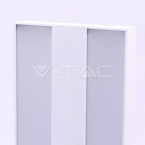 Oprawa Podłogowa V-TAC 80W LED Potencjometr Ściemniający Biała Kwadrat VT-8600 4000K 8800lm 3 Lata Gwarancji