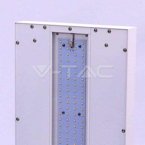 Oprawa Podłogowa V-TAC 80W LED Potencjometr Ściemniający Biała Kwadrat VT-8600 4000K 8800lm 3 Lata Gwarancji