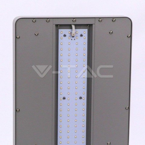 Oprawa Podłogowa V-TAC 80W LED Potencjometr Ściemniający Srebrna Okrągła VT-8500 4000K 8800lm 3 Lata Gwarancji