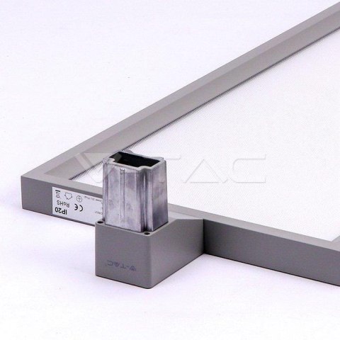 Oprawa Podłogowa V-TAC 80W LED Ściemnianie Dotykowe Srebrna VT-8400 4000K 8000lm 3 Lata Gwarancji
