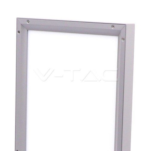 Oprawa Podłogowa V-TAC 80W LED Ściemnianie Dotykowe Srebrna VT-8400 4000K 8000lm 3 Lata Gwarancji