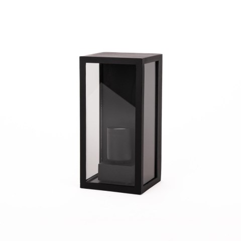 Lampa Kinkiet Oprawa Ścienna Elewacyjna LOFT V-TAC 1xE27 IP44 Czarny MAT VT-837 3 Lata Gwarancji