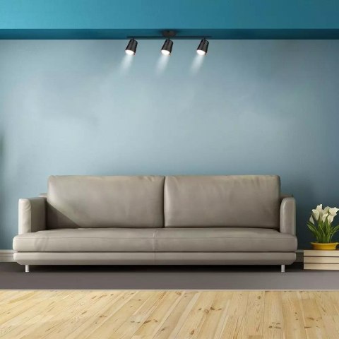 Oprawa Sufitowa V-TAC 18W LED Czarna VT-818 3000K 1440lm