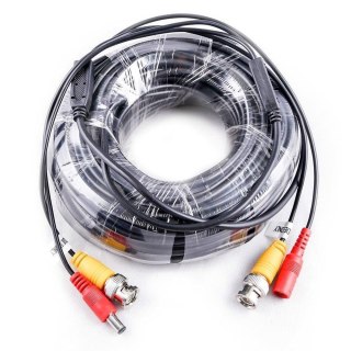 Przewód do systemów CCT DVR V-TAC 18 metrów Video i Zasilanie VT-5128