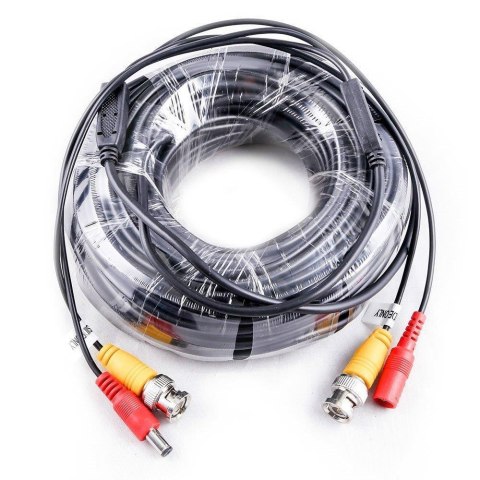 Przewód do systemów CCT DVR V-TAC 18 metrów Video i Zasilanie VT-5128