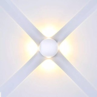 Kinkiet Ścienny V-TAC 4W LED Biały Okrągły IP65 VT-834 4000K 440lm