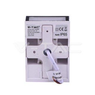 Oprawa Kinkiet Ścienny Góra Dół V-TAC 4W LED Biała IP65 VT-844 6400K 150lm