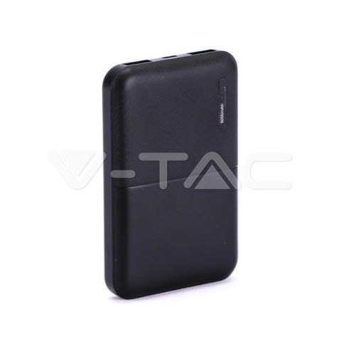 Power Bank V-TAC 5000mAh Super Small Czarny Lithium Polymer VT-3517