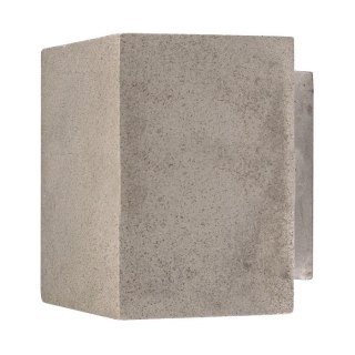 Kinkiet V-TAC BETON G9 LED Kwadrat Jasno Szary IP20 VT-892