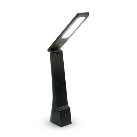 Lampka Biurkowa V-TAC 4W LED Ściemnianie Ładowanie Czarna VT-1014 2700K-6400K 550lm