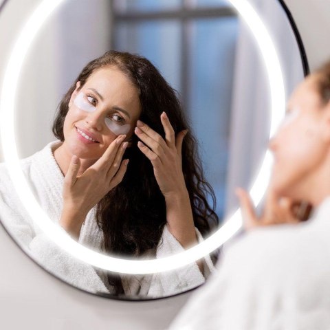 Lustro V-TAC 25W LED Anty Para Okrągłe 600x35mm IP44 Wł Dotyk Barwa CCT 3w1 VT-8602 3W1 750lm