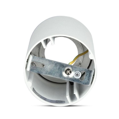 Lampa Oprawa Sufitowa V-TAC GU10 Okrągła Natynkowa Tuba Biały+Złoty 80x140mm VT-882-R 3 Lata Gwarancji