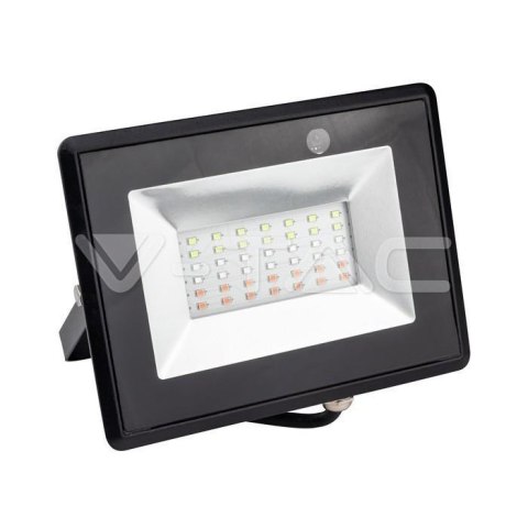 Projektor LED V-TAC 30W Czarny IP65 Pilot VT-4932 RGB