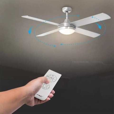 Wentylator Sufitowy V-TAC 132cm 2xE27 60W Pilot VT-6054-4