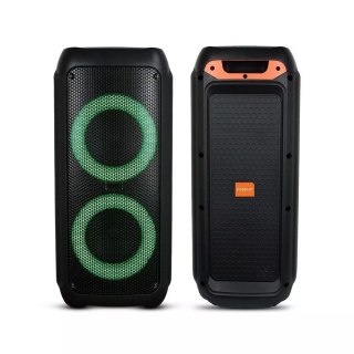 Głośnik przenośny V-TAC na kołach 35W Mikrofon Pilot 2xGłośnik 6,5cala VT-6307-2