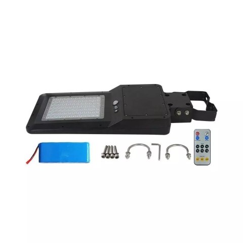 Lampa Oprawa Uliczna Solarna V-TAC 40W LED Czarna IP65 120Lm/W VT-ST42 4000K 4800lm 3 Lata Gwarancji