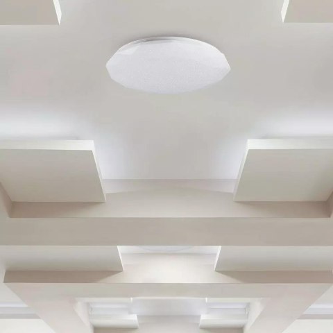 Plafon Sufitowy V-TAC 60W LED Pilot CCT fi.500 Gwiazdy Diament VT-8557 2700K-6400K 4200lm