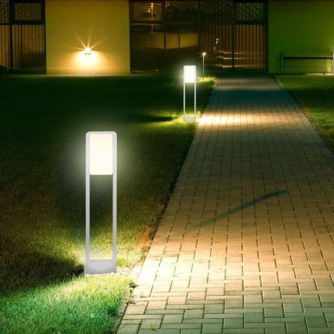 Słupek Ogrodowy V-TAC 10W LED SAMSUNG CHIP Biały IP65 VT-33-W 3000K 900lm 3 Lata Gwarancji