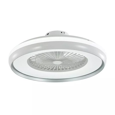 Wentylator Sufitowy V-TAC 45W LED Pilot RF CCT Szary VT-5022 3000lm