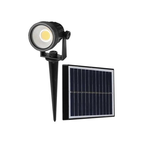 Lampa Oprawa Gruntowa Ogrodowa Wbijana LED V-TAC Solarna 2W IP65 VT-952 4000K 40lm 3 Lata Gwarancji