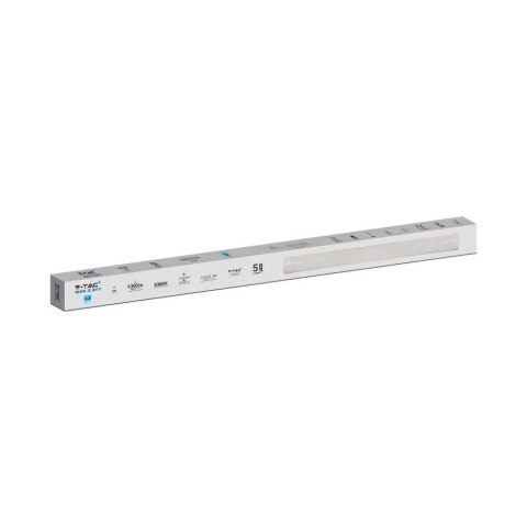 Lampa Oprawa V-TAC 40W LED Liniowa Natynkowa SAMSUNG CHIP 120cm 120Lm/W VT-8-40 6400K 4800lm 5 Lat Gwarancji