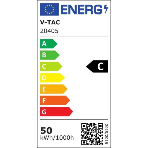 Naświetlacz Projektor LED V-TAC 50W SAMSUNG CHIP Czarny 137Lm/W EVOLUTION VT-52 6500K 6850lm 5 Lat Gwarancji