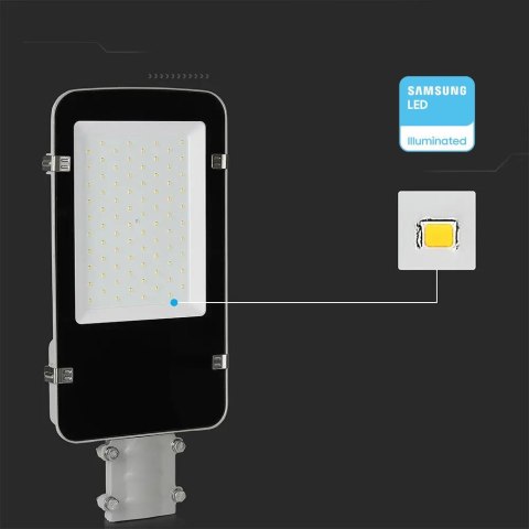 Oprawa Uliczna LED V-TAC SAMSUNG CHIP 50W VT-50ST 4000K 4700lm 5 Lat Gwarancji