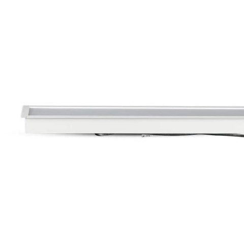 Oprawa V-TAC LED Linear SAMSUNG CHIP 40W Wpuszczana Biała 120cm VT-7-41 4000K 3620lm 5 Lat Gwarancji
