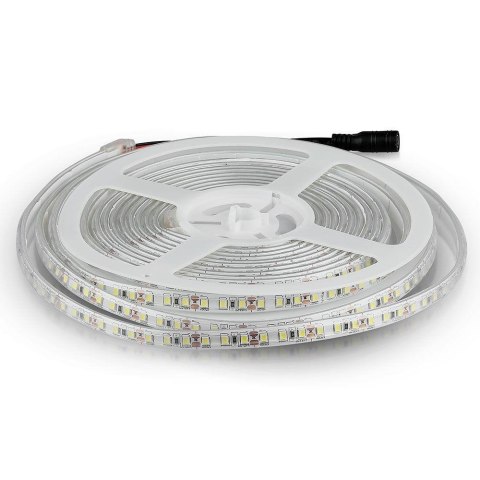 Taśma LED V-TAC SMD2835 1200LED 24V IP65 2xPCB RĘKAW 10mb 7,5W/m 120LED/m VT-2835-7.5 3000K 750lm