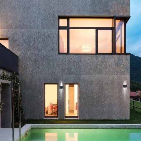 Lampa Kinkiet Oprawa Ścienna 5W V-TAC Góra Dół Regulowana Czarny Okrągły IP65 Bridgelux VT-756-B 4000K 700lm