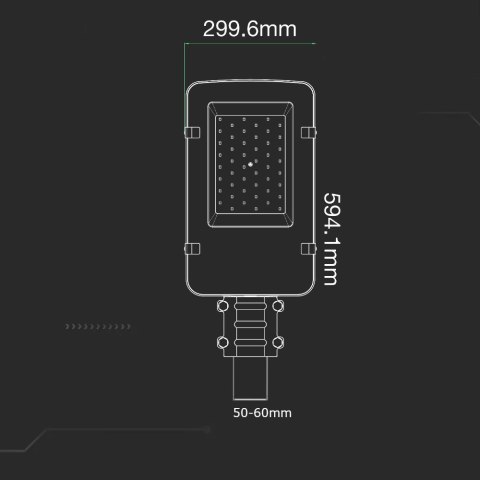 Oprawa Uliczna LED V-TAC SAMSUNG CHIP 150W VT-150ST 4000K 14100lm 5 Lat Gwarancji