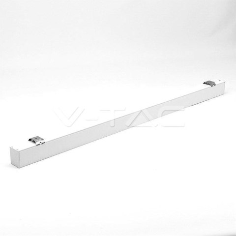 Oprawa V-TAC LED Linear SAMSUNG CHIP 40W Natynk/Zwieszana Do łączenia Biała 0-10V 120cm VT-7-43 4000K 3510lm 5 Lat Gwarancji