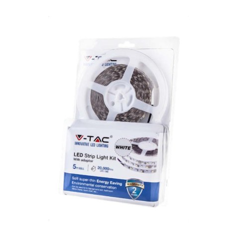 Zestaw LED V-TAC SMD5050 60LED IP65 RĘKAW /212155+3239+3625/ VT-5050-60 RGB 1000lm