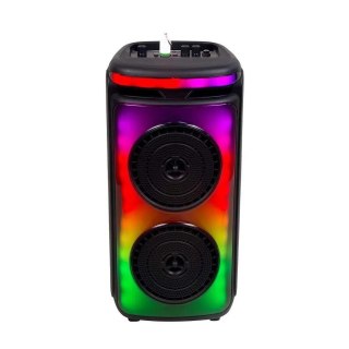 Głośnik Przenośny V-TAC 400W Mikrofon Pilot BT USB TF FM AUX TWS KARAOKE VT-4000W
