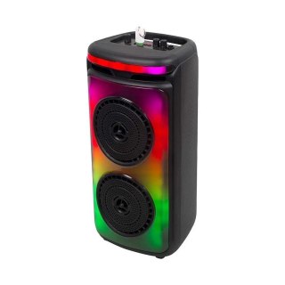Głośnik Przenośny V-TAC 400W Mikrofon Pilot BT USB TF FM AUX TWS KARAOKE VT-4000W
