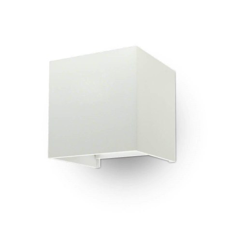 Oprawa Ścienna V-TAC 11W LED Góra Dół Regulowana Chip BRIDGELUX Biały Kwadrat IP65 VT-759-12-W 3000K 1360lm