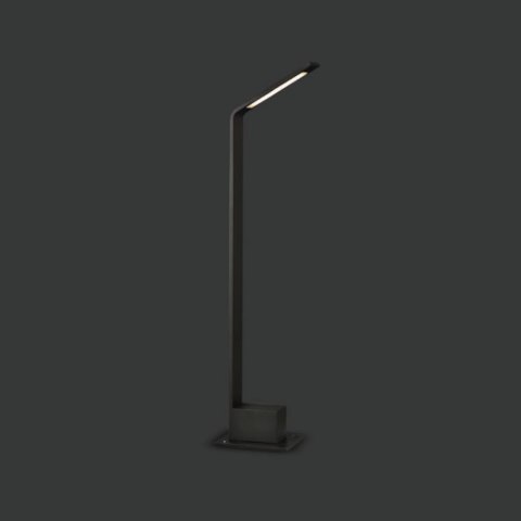 Słupek Ogrodowy V-TAC 5W LED 80cm Czarny IP65 VT-896 4000K 810lm