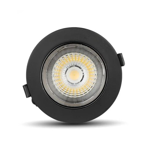 Oprawa Downlight V-TAC SAMSUNG CHIP 20W Czarna Uchylna VT-2-13 3000K 1780lm 5 Lat Gwarancji