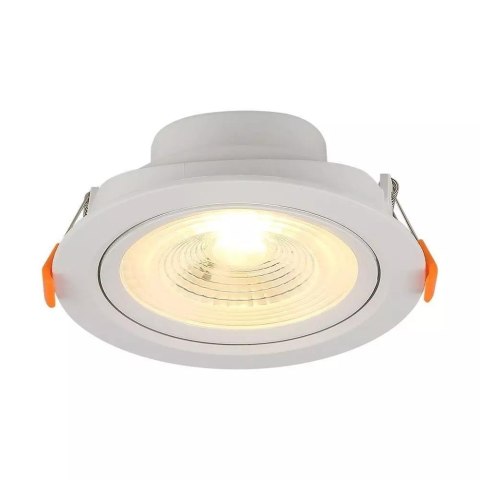 Oprawa V-TAC Downlight 7W LED Okrągły Biały VT-8407 3000K 560lm
