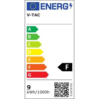 Żarówka LED V-TAC 9W E27 A60 Zestaw (Opak. 3szt) VT-1900 6400K 806lm
