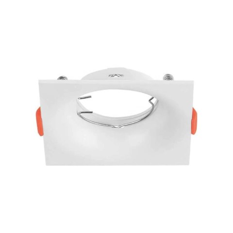 Oczko V-TAC GU10 Wpuszczane Kwadrat Białe VT-921-W 3 Lata Gwarancji