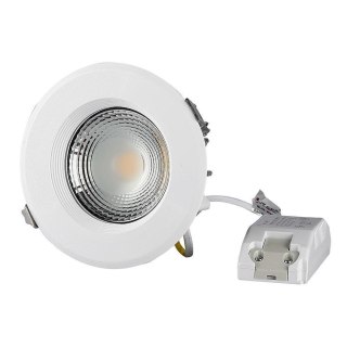 Oprawa 10W LED V-TAC COB Downlight Okrągły 120Lm/W VT-26101 4000K 1200lm